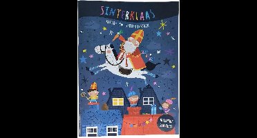 Basic Sinterklaas Kleur- En Spelletjesboek + Stickers