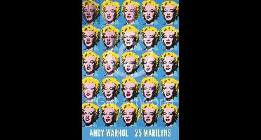 Kunstdruk Andy Warhol - 25 Colored Marilyns 45x65cm