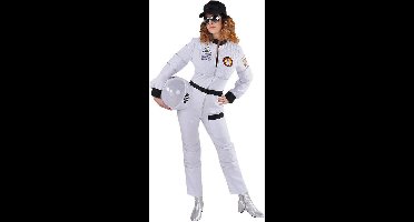 Magic Design Verkleedpak Astronaut Dames Polyester Wit Maat L