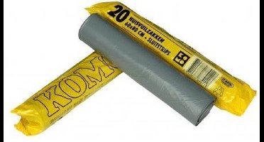 Afvalzak KOMO 60x80 cm (20 stuks op rol)
