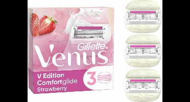 10x Gillette Venus Scheermesjes Comfortglide Strawberry 3 stuks