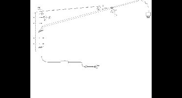 Steinhauer wandlamp Elegant classy - zwart - metaal - 40 cm - E27 fitting - 8244ZW