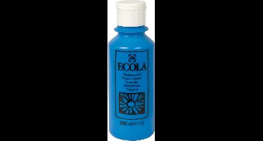 Ecola plakkaatverf 501 Lichtblauw (Cyaan) 250ML