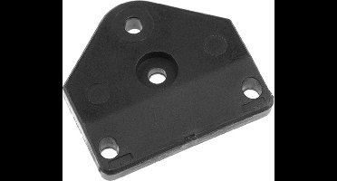 Team Corally - Plate for Rear Chassis Brace - Composite - 1 pc