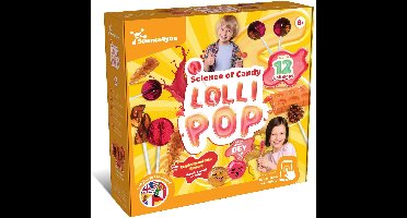 Science4you Lollymaker voor Kinderen van 8 9 10 11 Jaar en ouder – Snoepjesmaakset om je Eigen Lolly's te Maken voor Kinderen, Zoete Geschenkdoos voor Jongens en Meisjes van 8 9 10 11 Jaar