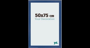 Your Decoration - Fotolijst 50x75 cm - MDF - Donkerblauw - Bologna