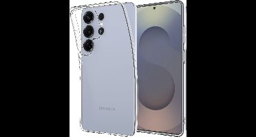 Just in Case hoesje geschikt voor Samsung Galaxy S26 Ultra Hoesje Siliconen - Flexibele 100% GRS Case - Transparant