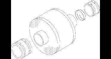 BOSCH Uitlaatgassendemper DN130 kpl, 8718584389