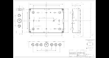Spelsberg TK PS 2518-8f-m Installatiebehuizing 254 x 180 x 84 Polystereen (EPS) Grijs-wit (RAL 7035) 1 stuk(s)