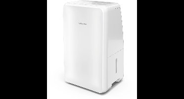 Sharp UD-T10AE-W luchtontvochtiger – Ontvochtigt tot 10L per dag – Voor ruimtes tot 40 m² – Japanse kwaliteit voor woonkamer, slaapkamer, hobbykamer, werkruimte of kelder – Zeer stil