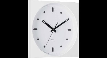 Karlsson Wandklok Incesante Square - Wit - Ø25cm - Wandklok Modern