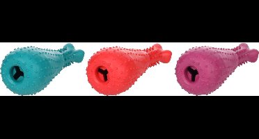 FLAMINGO - HS BONNA RUBBER KIPPENBOUT 15,5x6x6CM ASSORTIMENT