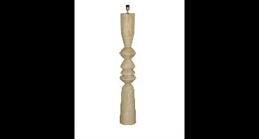 PTMD Staande Lamp Elaine - 20x20x130 cm - Hout - Naturel