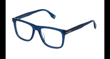 Police VPLR62 Blu trasparente lucido 52/18/150 MAN Brilmonturen