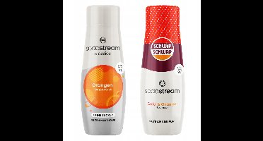 SodaStream - Oranje Zero Syrup - Pompoen Zonder Suiker - Cola Sinaasappel