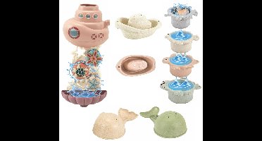 Kinderen Baden Speelgoed, Strand Water Speelgoed, Zwemmen Rond En Spelen In Het Water, Baden Stapelen Cups, Geschikt Voor Early Childhood Education Speelgoed, Strand Water Speelgoed