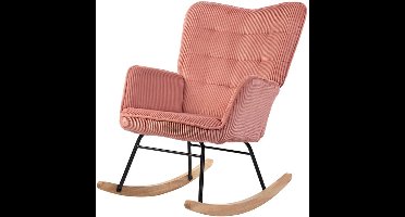 Schommelstoel – Relaxstoel – Schommelzetel – Swingstoel – Roze Variant – Polyester Materiaal – Draagvermogen 120 kg