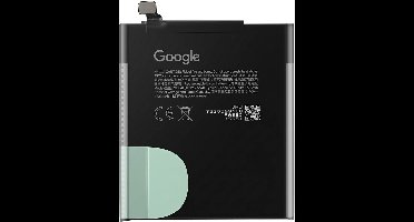 Google, Vervangende batterij 4870mAh voor Google Pixel 10 Pro Service Pack GLE28, Zwart