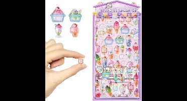 3D-stickers, 3D-cartoonstickers, stickers voor notitieboeken, telefoonhoesjes, notitieboeken, dagboeken, laptops, knutselen, meisjes
