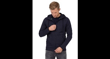 Hugo Boss Hoodie rits donkerblauw