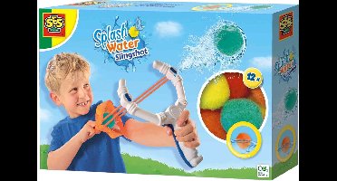 SES - Splash water katapult - Hét Waterpistool alternatief! - set van grote katapult met 12 splash waterballen - perfect voor een watergevecht en buiten spelen