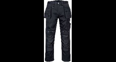 Portwest PW3 Katoenen Worker Holters broek PW347 - Zwart - 33