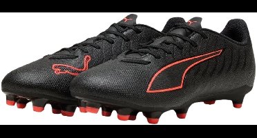 PUMA ULTRA 6 PLAY FG/AG Unisex Sportschoenen - Puma Black-Puma Red