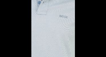 Hugo Boss poloshirt korte mouw lichtblauw