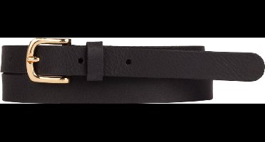 Petrol Industries Riem Meisjes - Broekriem - Leer - Zwart - 65 cm