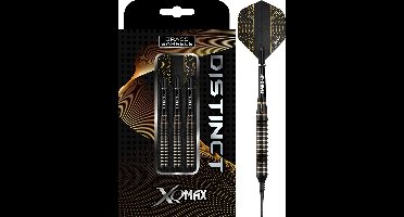 XQMax Distinct M1 Black Brass Soft Tip - Dartpijlen