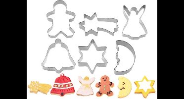 Westmark Koekvormpjes RVS - 6 Stuks