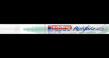 Edding Acrylic marker - Medium punt - zacht mint