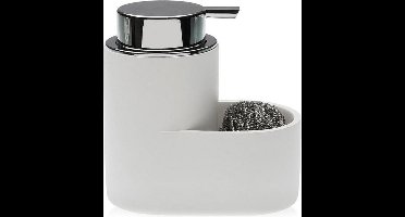 Zeepdispenser Wit Hars (7,5 x 13 x 13 cm)