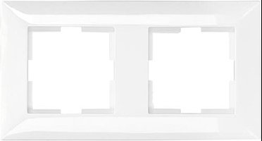 Panasonic afdekraam - 2-voudig - wit