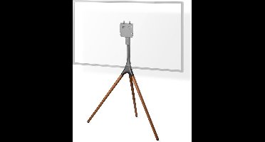 TV Vloerstandaard | 55 - 65 " | Maximaal schermgewicht: 30 kg | Scandinavian Design | Geschikt voor Samsung® Q-LED | Anti-omval-riem | Aluminium / Staal | Zwart