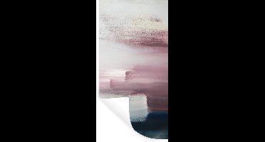 Muurstickers - Sticker Folie - Schilderij - Olieverf - Abstract - 20x40 cm - Plakfolie - Muurstickers Kinderkamer - Zelfklevend Behang - Zelfklevend behangpapier - Stickerfolie