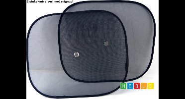 *** 2x Classic Auto Zonnescherm - 2-Pack - Auto Accessoire - Zonnewering - van Heblle® ***