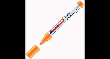 Viltstift edding 4500 textiel rond 2-3mm neon or | Omdoos a 10 stuk | 10 stuks