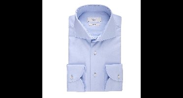 Profuomo Hadleighs Royal Twill Shirt No6 Blauw - Maat 40 - Heren - Overhemden Formeel