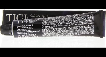 Tigi Copyright Colour Creative Permanent Creme Emulsion Haarverf 4/1 4b 60ml