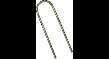 Precision Grondanker 8 X 0,7 X 31,3 Cm Staal Zilver