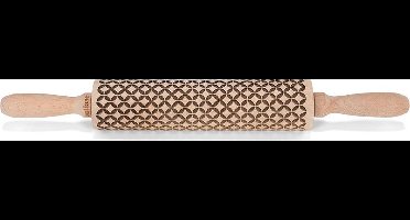 Patisse Deegroller Met Decoratie 20 Cm Hout Bruin