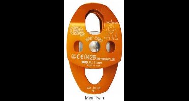 Kong Twin Mini Roll 827 pully dubbel katrol 11mm