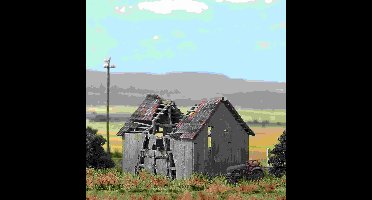 Busch - Verfallene Scheune H0 (Bu1405)