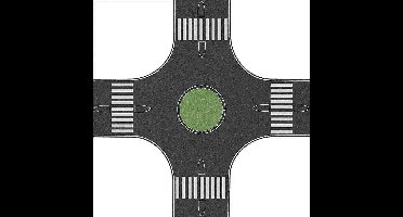 Busch - Kreisverkehr H0 (Bu1101) - modelbouwsets, hobbybouwspeelgoed voor kinderen, modelverf en accessoires
