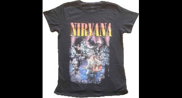 Nirvana - Unplugged Photo Dames T-shirt - 3XL - Zwart