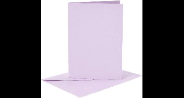 CC Kaarten & Enveloppen 10,5x15 cm Lichtpaars stuks