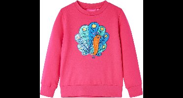 vidaXL - Kindertrui - 116 - felroze