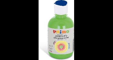 Primo kant-en-klare FLUO plakkaatverf, fles 300 ml met stroomregelingsdop heldergroen