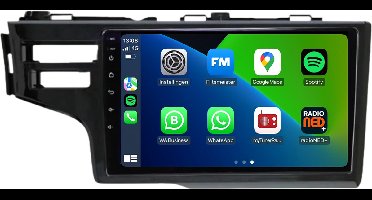 Carplay autoradio voor Honda Jazz | 2016 t/m 2019 | Android 13 | Draadloos Apple Carplay & Android Auto | 2GB + 32GB | 8-Core processor | Davilon | 2025 model | 2016 2017 2018 2019 | Bluetooth & Wifi
